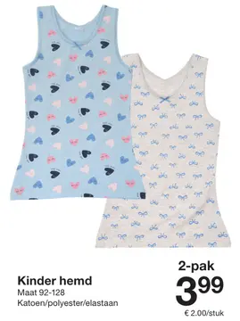 Aanbieding: Kinder hemd