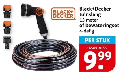 Tuinslang of bewateringset