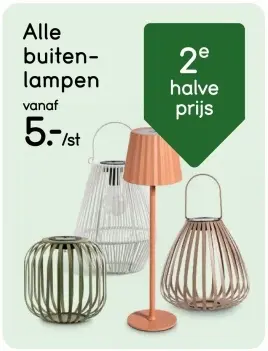 Aanbieding: Alle buitenlampen