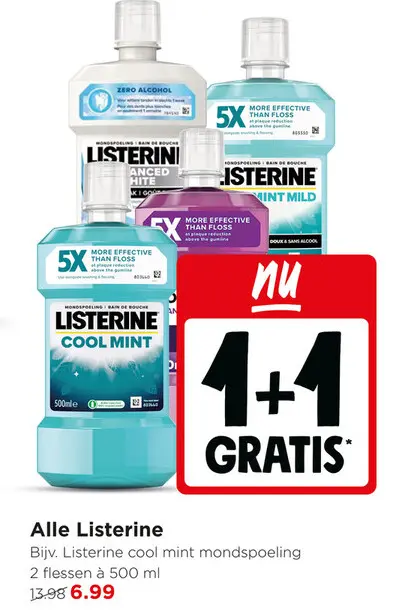 Aanbieding: Alle Listerine