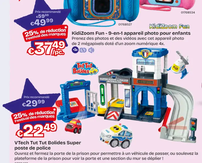 Offre: Kidizoom Fun - 9-en-1 appareil photo pour enf