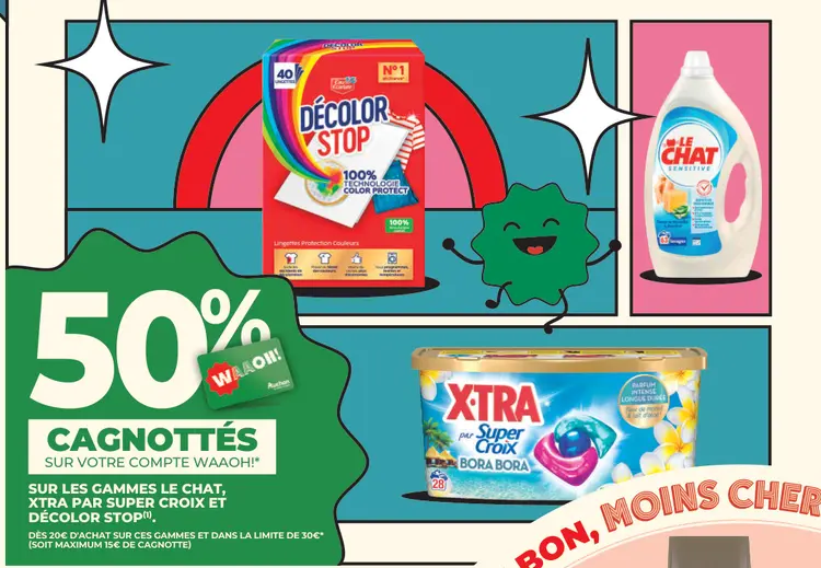 Offre: DÉCOLOR STOP, Le Chat Sensitive, XTRA par Sup