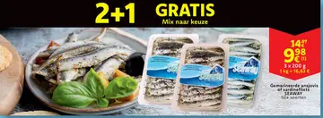 Aanbieding: Gemarineerde ansjovis