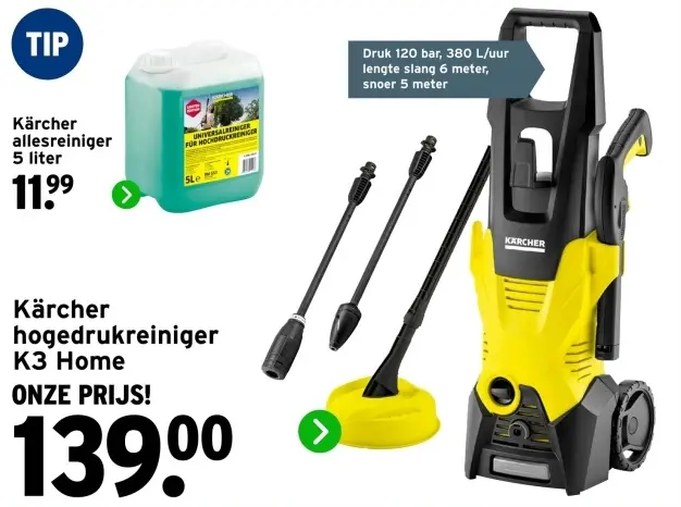 Aanbieding: Hogedrukreiniger K3 Home