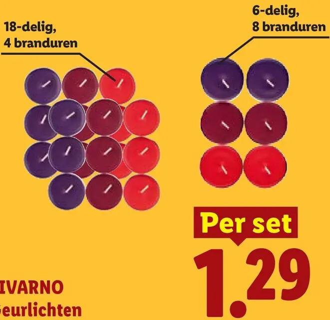 Aanbieding: Geurlichten