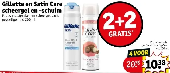 Aanbieding: Scheergel en -schuim