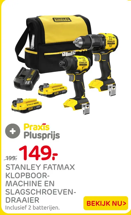 Aanbieding: Klopboormachine en slagschroevendraaier