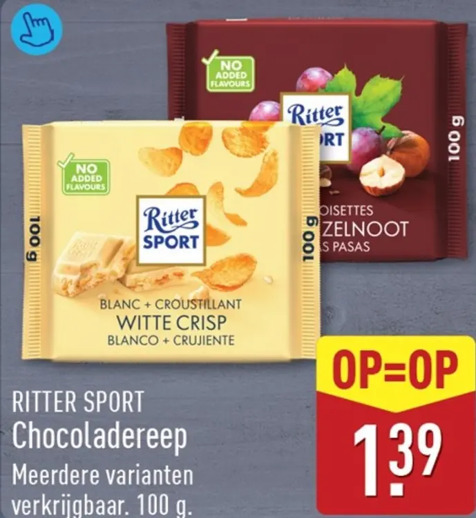 Aanbieding: Chocoladereep