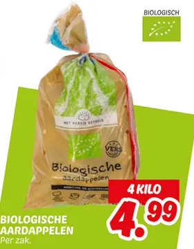 Aanbieding: Biologische aardappelen