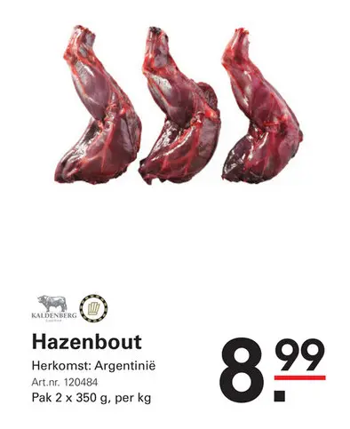 Aanbieding: Hazenbout