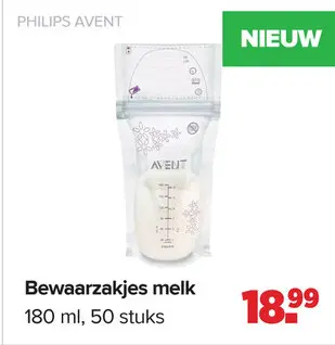 Promotie: Bewaarzakjes melk