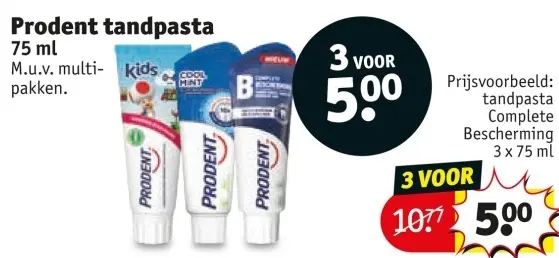 Aanbieding: Tandpasta