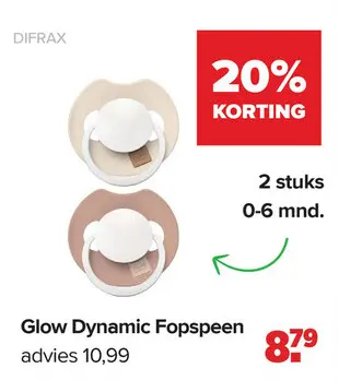 Aanbieding: Glow Dynamic Fopspeen