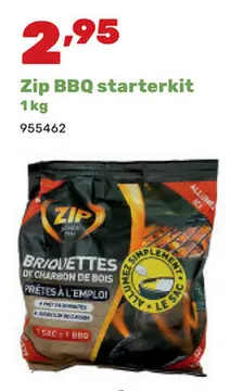 Aanbieding: Zip BBQ starterkit