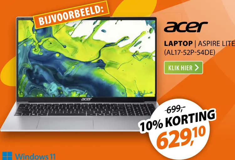 Aanbieding: Laptop | Aspire Lite (AL17-52P-54DE)