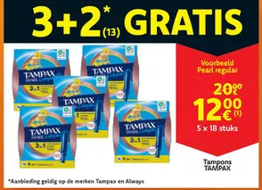 Aanbieding: Tampons