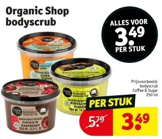 Aanbieding: Organic Shop bodyscrub