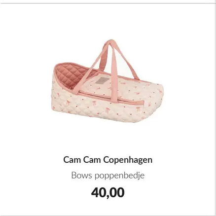 Aanbieding: Bows poppenbedje