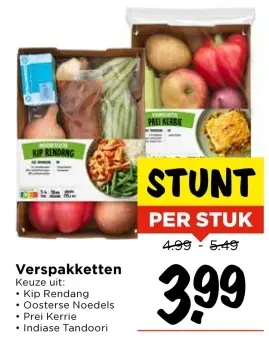 Aanbieding: Verspakketten
