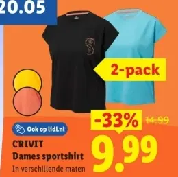 Aanbieding: Dames sportshirt