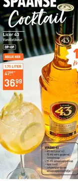 Aanbieding: Licor 43
