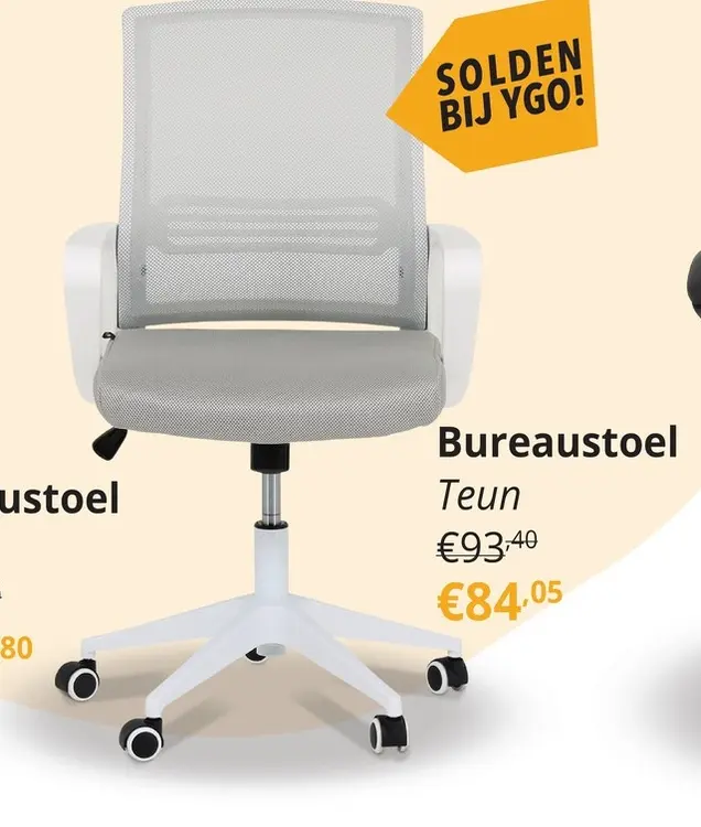 Promotie: Bureaustoel Teun
