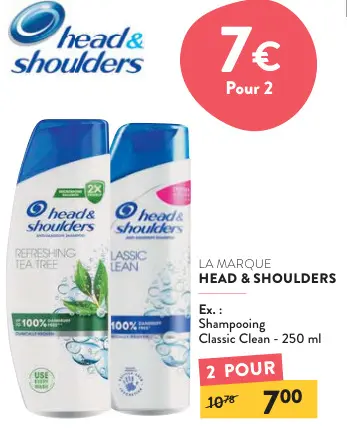 Offre: Shampooing Classic Clean