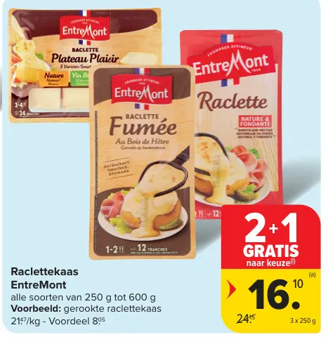 Promotie: Raclettekaas