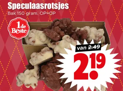 Aanbieding: Speculaasrotsjes