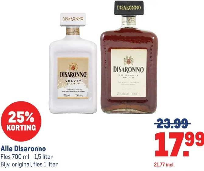 Aanbieding: Disaronno