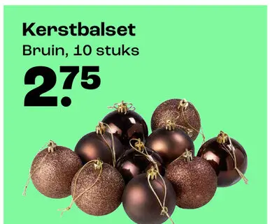 Aanbieding: Kerstbalset