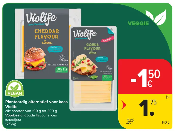 Promotie: Plantaardig alternatief voor kaas