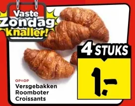 Versgebakken Roomboter Croissants