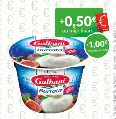 Promotie: Burrata