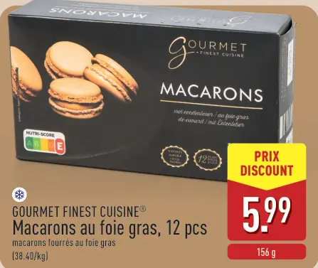 Offre: Macarons au foie gras