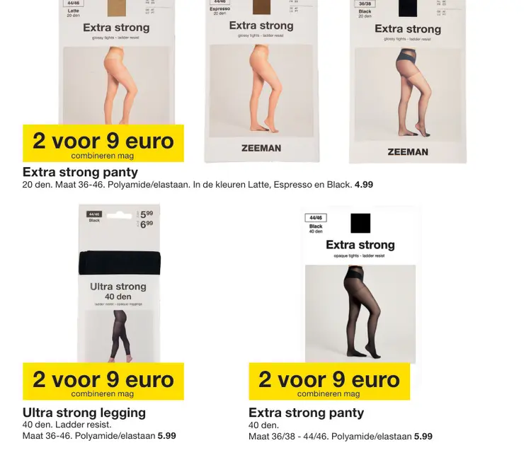 Aanbieding: Extra strong panty