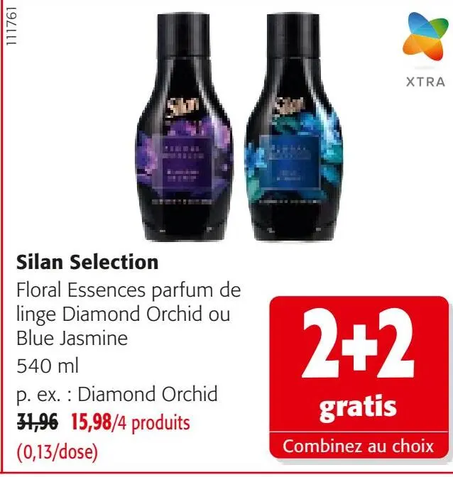 Offre: Floral Essences parfum de linge Diamond Orchid ou Blue Jasmine