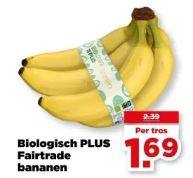 Aanbieding: Fairtrade bananen