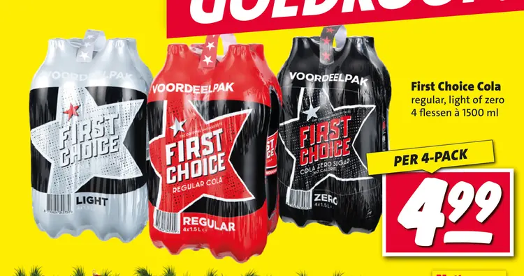 Aanbieding: First Choice Cola
