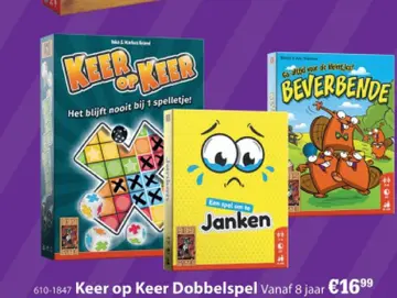 Aanbieding: Keer op Keer Dobbelspel