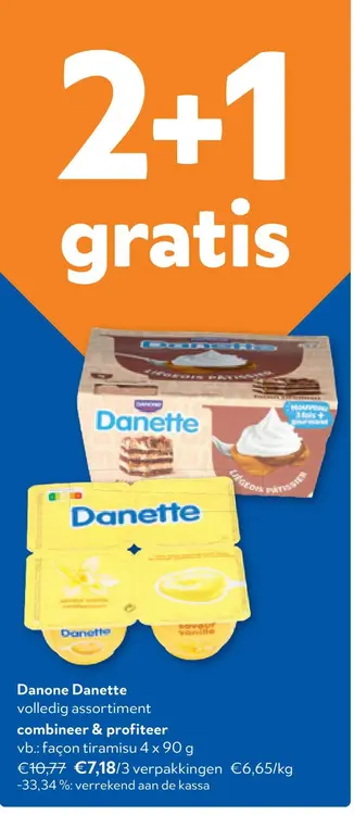 Aanbieding: Danone Danette