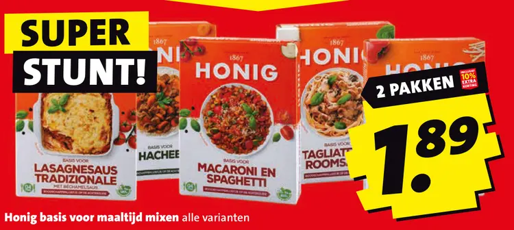 Aanbieding: Honig basis voor maaltijd mixen