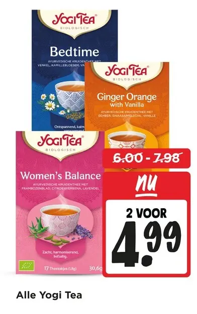 Aanbieding: Yogi Tea