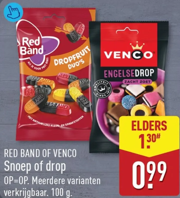 Aanbieding: Snoep of drop