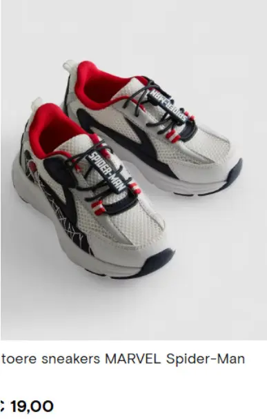 Promotie: Stoere sneakers MARVEL Spider-Man