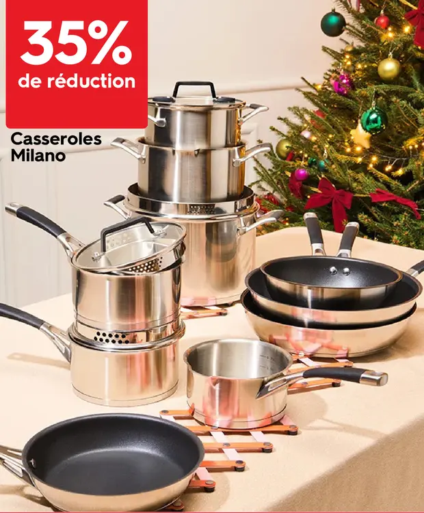 Offre: Casseroles Milano