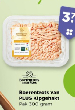 Aanbieding: Boerentrots van PLUS Kipgehakt