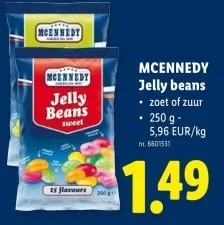 Promotie: Jelly beans