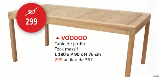 Offre: Voodoo