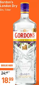 Aanbieding: Gordon's London Dry Gin